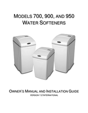 Smith Water 900 Owner's Manual And Installation Manual