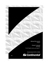 Continental Refrigerator RCF0411XPAB0 Owner's Manual