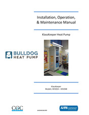 Bulldog Security KlassKeeper KKV036 Installation, Operation & Maintenance Manual