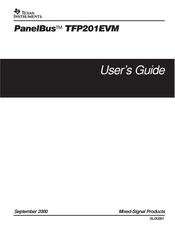 Texas Instruments PanelBus TFP201EVM User Manual