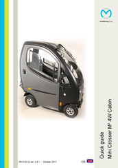 Medemagroup Mini Crosser M2 4W Cabin Quick Manual