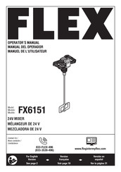 Flex FX6151 Operator's Manual
