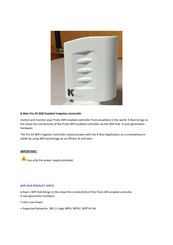 K-Rain ProEx User Manual
