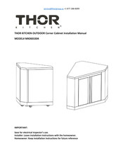 Thor Kitchen MK06SS304 Installation Manual