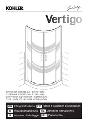 Kohler Vertigo C21R100-GA Fitting Instructions Manual
