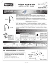 Helvex E-309 Installation Manual