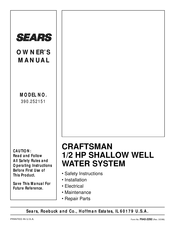 Sears Craftsman 390.252151 Owner's Manual