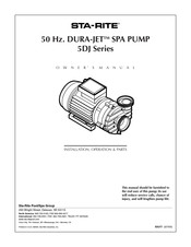 Pentair STA-RITE DURA-JET 5DJ Series Owner's Manual