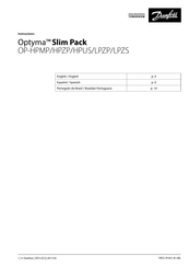 Danfoss Optyma Slim Pack Instructions Manual