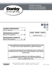 Danby DAR044A1SSO-6 Owner's Manual