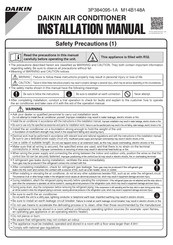 Daikin 3P384095-1A Installation Manual