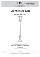 Home Decorators Collection 16985 Use And Care Manual