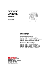 Thermo IEC Micromax 3592 Service Manual