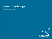 PageOne Advisor Graphix Instructional Manual