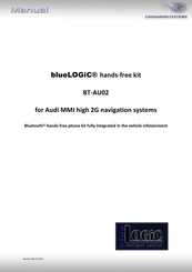 Caraudio-Systems blueLOGiC BT-AU02 Manual