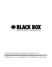 Black Box PI115A-C Manual