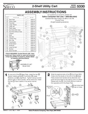 Safco 5330 Assembly Instructions Manual