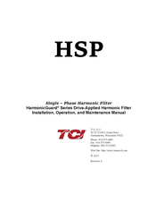 TCi HarmonicGuard HSP Manual