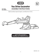 Little Tikes 657108MX1 Assembly Instructions Manual