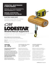Columbus Mckinnon CM LODESTAR Operating, Maintenance & Parts Manual