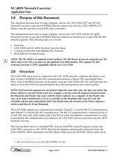 Keri Systems NC-485X Application Note
