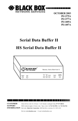 Black Box PI1375A Manual