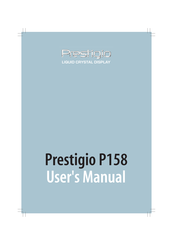 Prestigio P158 User Manual