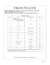 Frontgate Alden 167126A MIN Quick Start Manual
