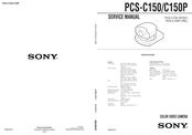 Sony PCS-C150P Service Manual