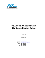 PLX Technology PEX 8632-AA Quick Start Manual