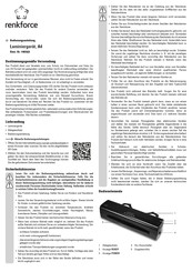 Renkforce 1403322 Operating Instructions Manual