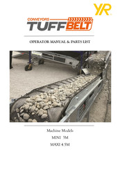 Truxta MINI 3M Operator's Manual & Parts List