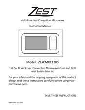 Zest ZEACMKT120S Instruction Manual