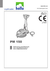 hollu PM 150 Use And Maintenance
