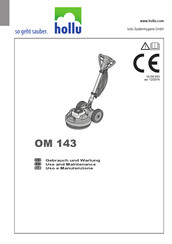 hollu OM 143 Use And Maintenance