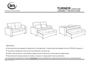 Serta Dream Convertibles FENIX QUEEN SIZE Assembly Instructions Manual