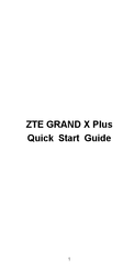 Zte GRAND X Plus Quick Start Manual