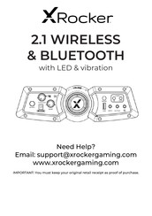X Rocker 2.1 Wireless Manual