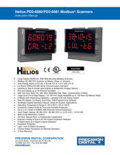 Precision Digital Corporation Helios PD2-6081 Instruction Manual