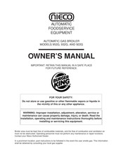 Nieco 952G Owner's Manual