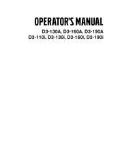 Volvo Penta D3-160A Operator's Manual