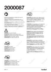 VonShef 2000087 Manual