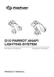 Foxfury Lighting Solutions D10 PARROT ANAFI Product Manual