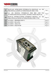 Cebora 428.03 Installation Instructions Manual
