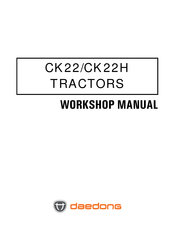 Daedong CK22 Workshop Manual