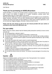 AODELAN WM2 User Manual