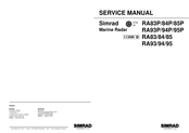 Kongsberg Simrad RA93 Service Manual