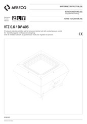 Aereco DV-A06 Maintenance Instruction