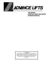 Advance Lifts SW150L40 Owner's Manual