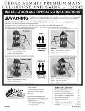 cedar summit forest hill retreat swing set f23180